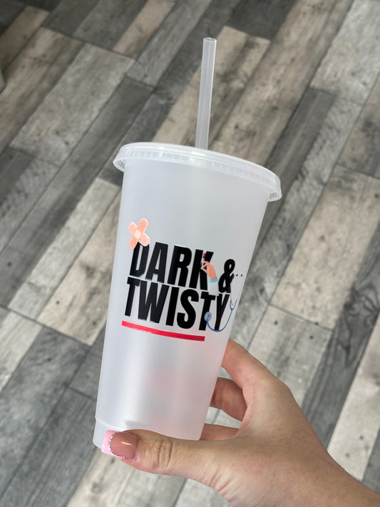 Dark & twisty cup