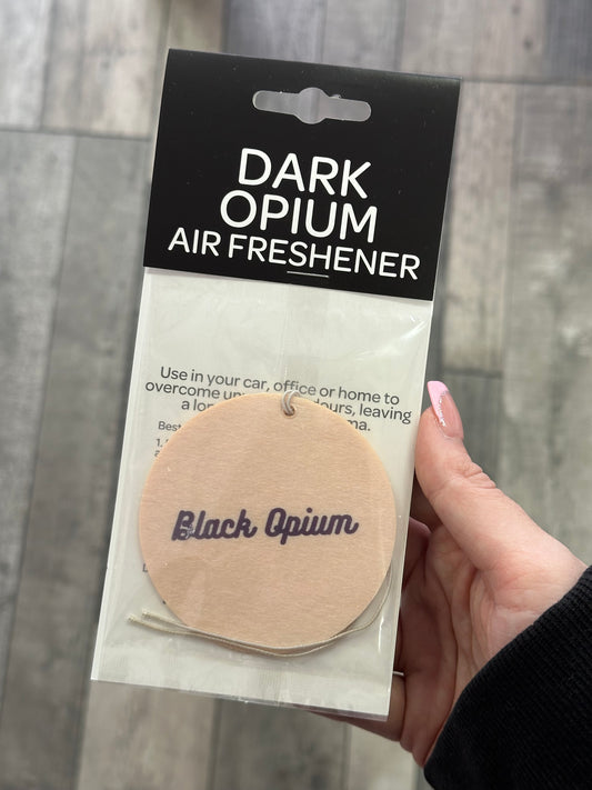 Dark opium car freshener