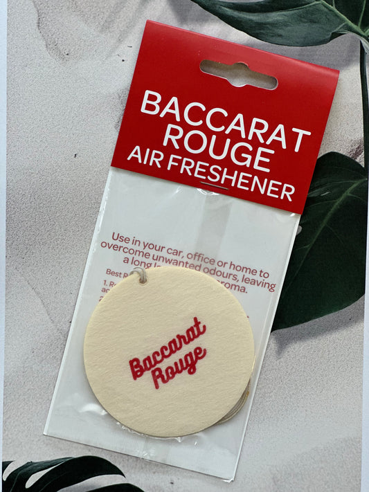 Baccarat rouge car / air freshener