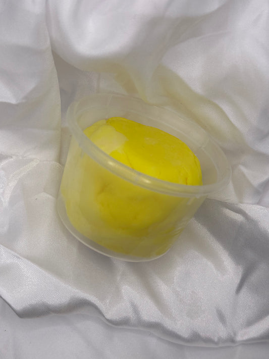 Lemon playdoh soap